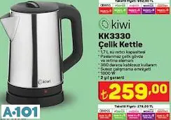KİWİ ÇELİK KETTLE KİWİ ÇELİK KETTLE